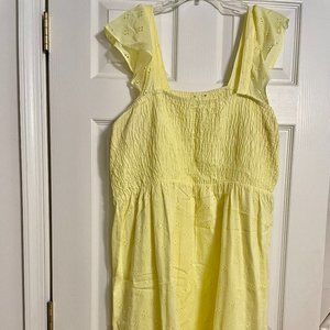 Cute yellow sundress